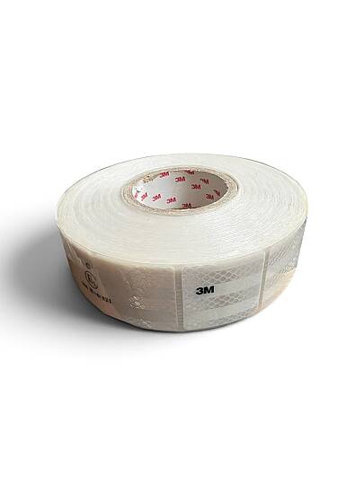 Reflective Tape White Interrupted 4007328266
