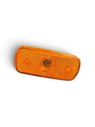 Side Marker Light Yellow with Bulb 12V/24V YP60